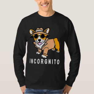 Corgi Puppy Incognito Dog T-Shirt