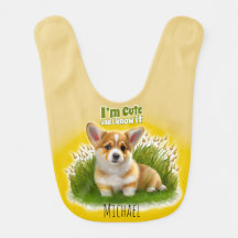 Corgi puppy on the grass | Cute little dog