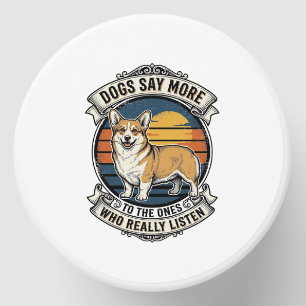 Corgi Quote Shirt Vintage Engraving Dog Lover Tee_ Mini Candle Favors