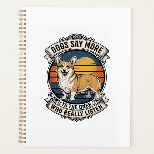 Corgi Quote Shirt Vintage Engraving Dog Lover Tee_ Planner