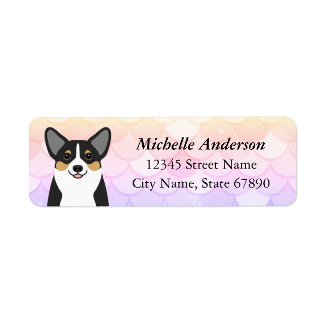 Corgi Return Address Labels (Front)