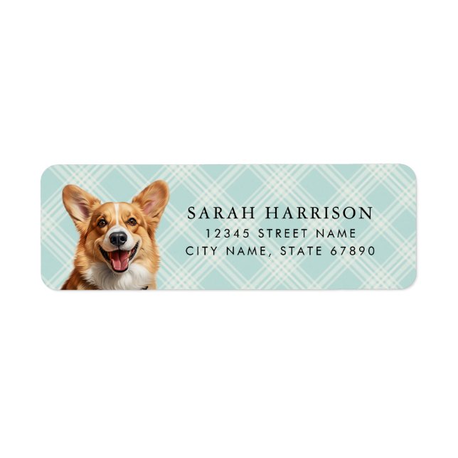 Corgi Return Address Labels (Front)