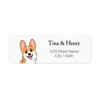 Corgi Return Address Labels
