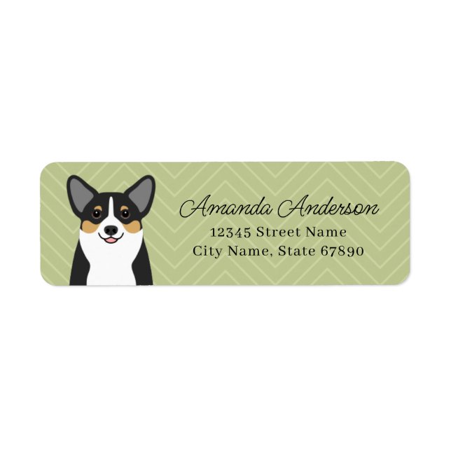 Corgi Return Address Labels (Front)
