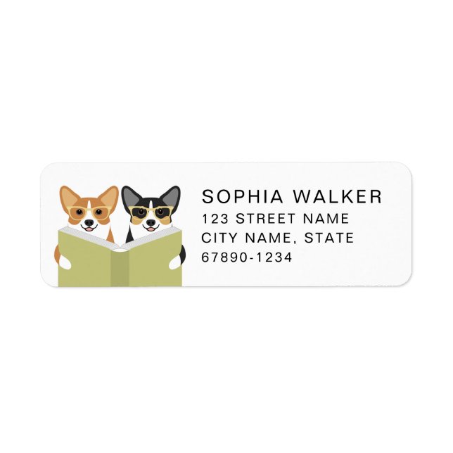 Corgi Return Address Labels (Front)