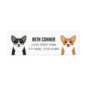 Corgi Return Address Labels