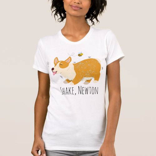 Corgi Round Womens Shirt