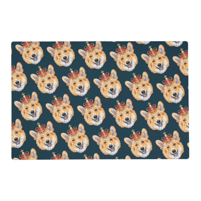 Corgi Royal  Placemat (Front)