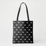 Corgi Silhouette Tote Bag