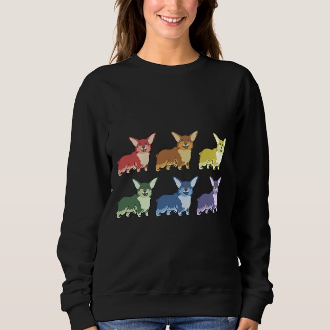 Corgi Skittles Sweatshirt (Front)