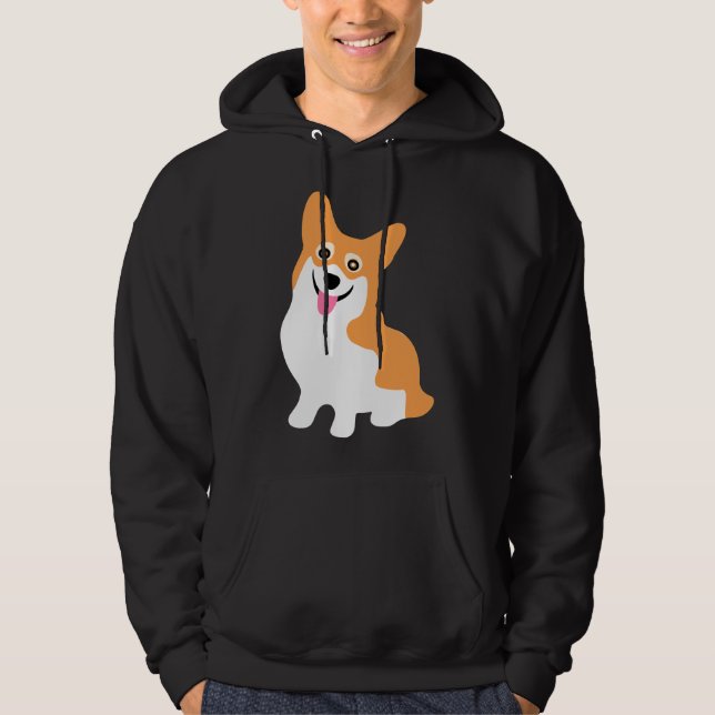 Corgi Smile Hoodie (Front)