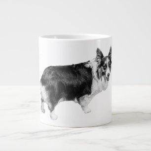 Corgi Spark in Snowlight Giant Coffee Mug