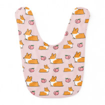 Corgi Sploot Baby Bib Corgi Sploot Baby Bib