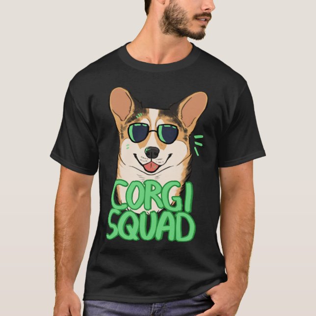 Corgi Squad Sable T-Shirt (Front)