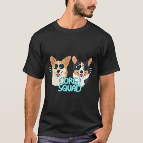 Corgi Squad  The Doctor And The Queen T_Shirt