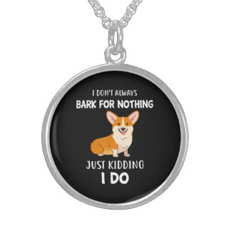 Corgi Sterling Silver Necklace