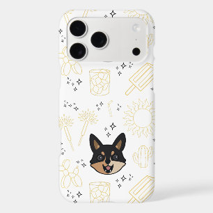 Corgi Summer iPhone 17 Pro Max Case