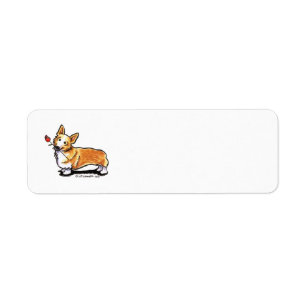 Corgi Sweetheart Label