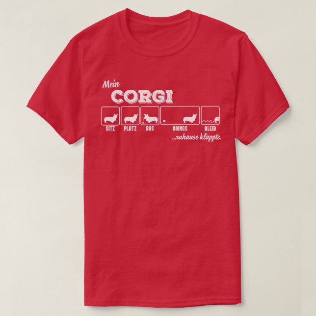 Corgi T-Shirt (Design Front)