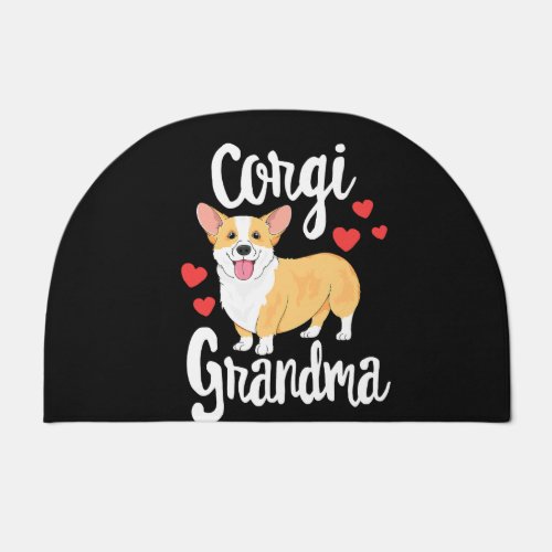 Corgi T_Shirt Women Girls Puppy Lover Dog Grandma  Doormat