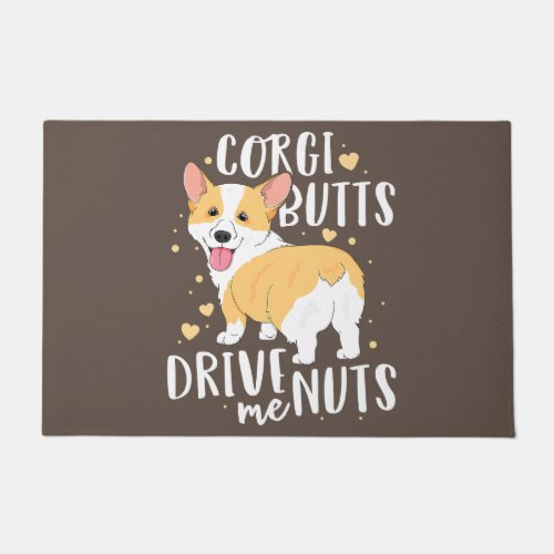 Corgi T_Shirt Women Men Welsh Dog Butts Drive Me N Doormat