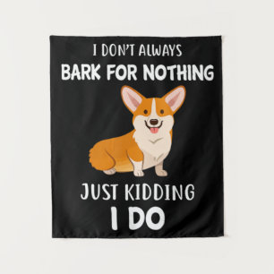 Corgi Tapestry
