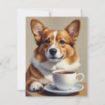 Corgi Thank You Card