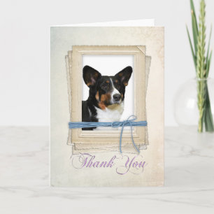 Corgi Thank You Card