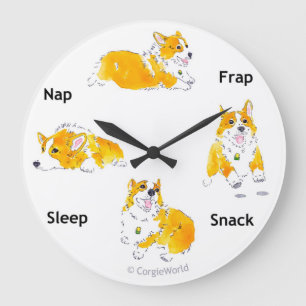 Corgi-Times Clock