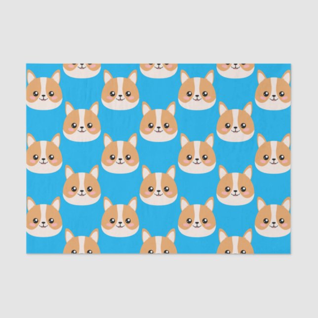 Corgi Tissue Paper (Front)
