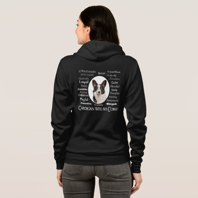 Corgi Traits Hoodie (Back Full)