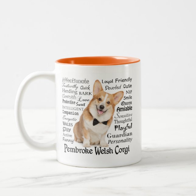 Corgi Traits Mug (Left)