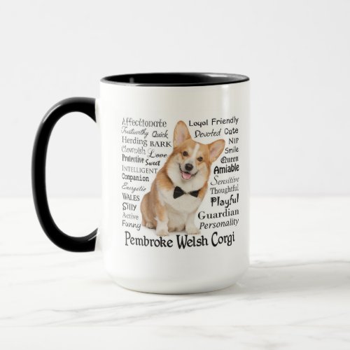 Corgi Traits Mug