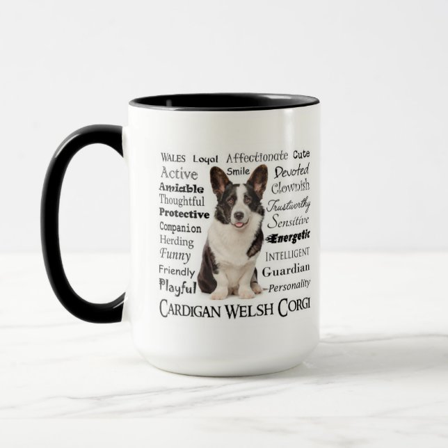 Corgi Traits Mug (Left)