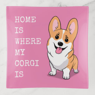 Corgi Trinket Tray