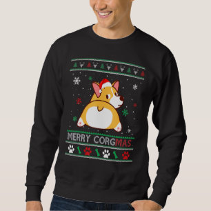 Corgi Ugly Christmas Sweater Merry Corgmas Corgi