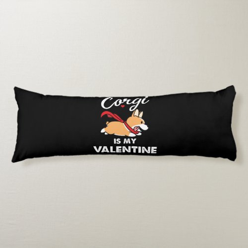 Corgi Valentine Body Pillow