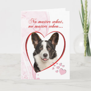 Corgi Valentine's Day Card