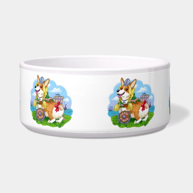 Corgi Viking Bowl (Front)