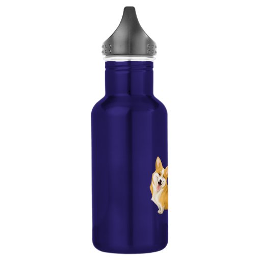 Corgi Waterbottle Stainless Steel Water Bottle | Zazzle