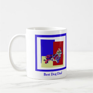Corgi Welsh Cute Dog Silhouette TRBY Father’s Day Coffee Mug