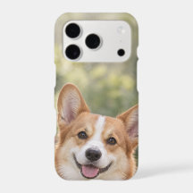 Corgi Wildflower Garden iPhone 17 Pro Case