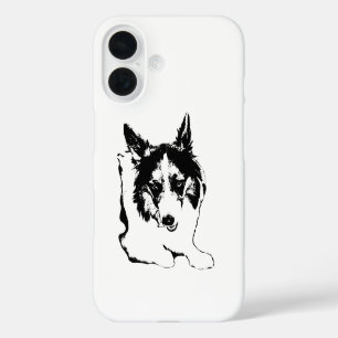 Corgi Wink for Fall Days iPhone 16 Case