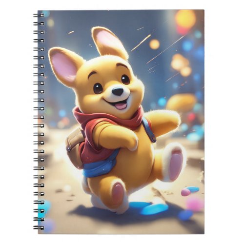 Corgi Winnie the Pooh V4 Notebook