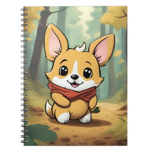 Corgi Winnie the Pooh V5 Notebook