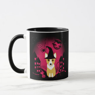 Corgi Witch Mug