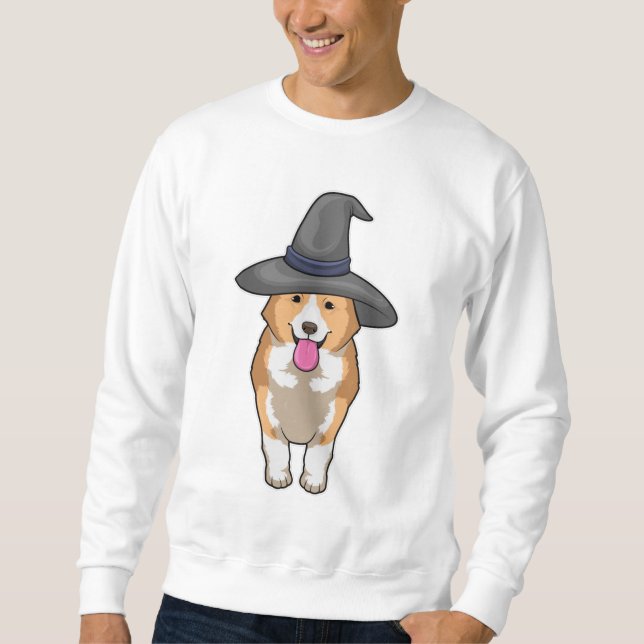 Corgi Witch Sweatshirt (Front)