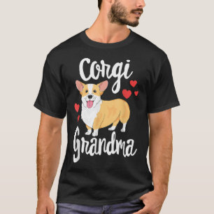 Corgi Women Girls Puppy Lover Dog Grandma Gift T-Shirt