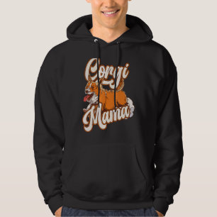 Corgi Women Girls Puppy Mom Dog Mama Hoodie
