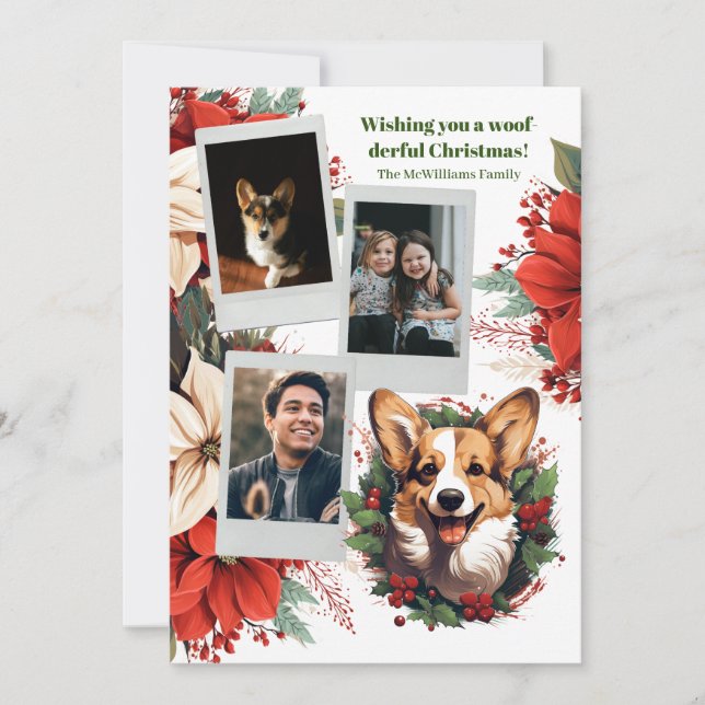 Corgi Wonderland Holiday Family (Front)